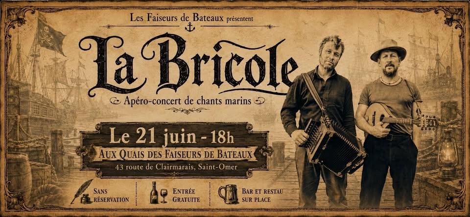 La Bricole - Apéro-concert de chants marins