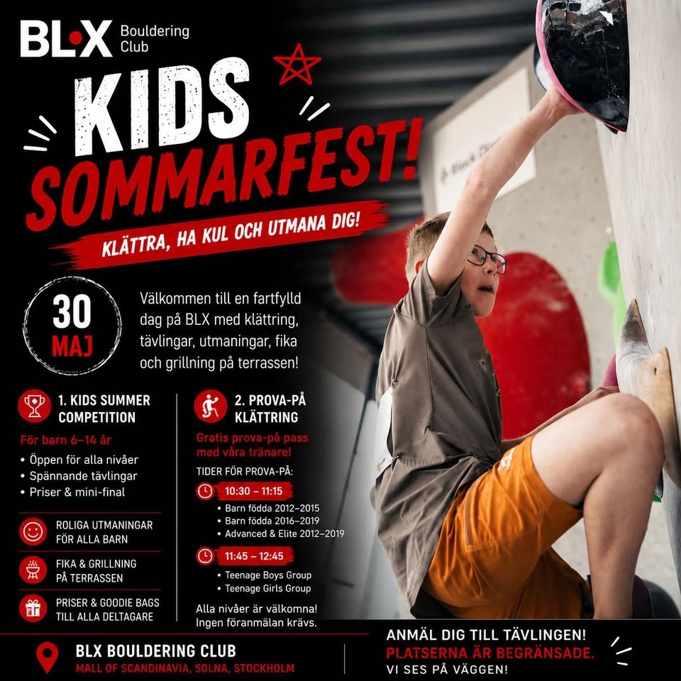 KIDS SOMMARFEST PÅ BLX