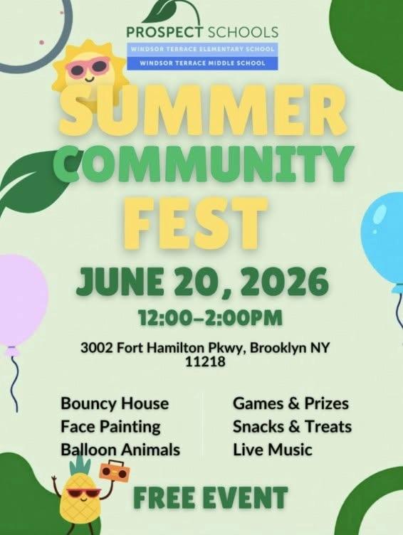 Windsor Terrace Summer Community Fest