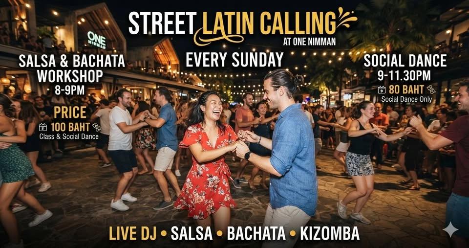 Street Latin calling at One nimman