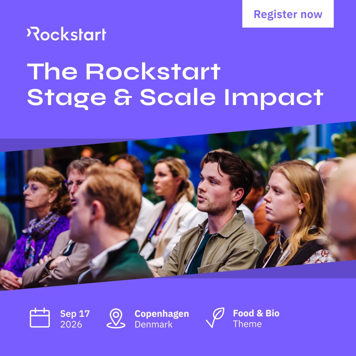 The Rockstart Stage & Scale Impact: Food & Bio Edition