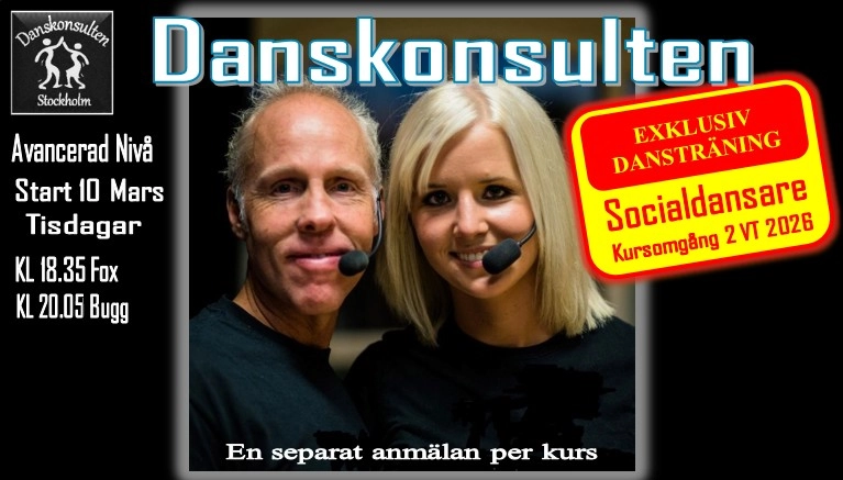 10/3 Fox & Bugg Avancerad med Danskonsulten / Epic Studios / Kursomgång 2