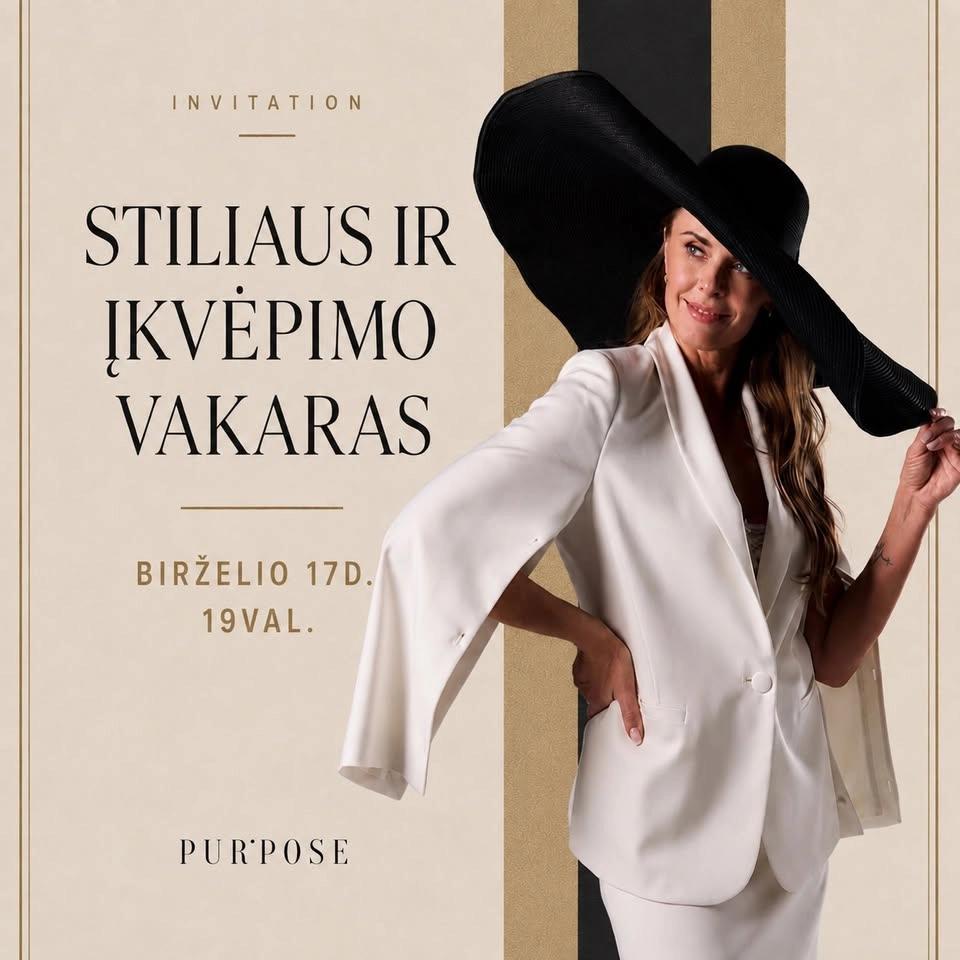 STILIAUS IR ĮKVĖPIMO VAKARAS