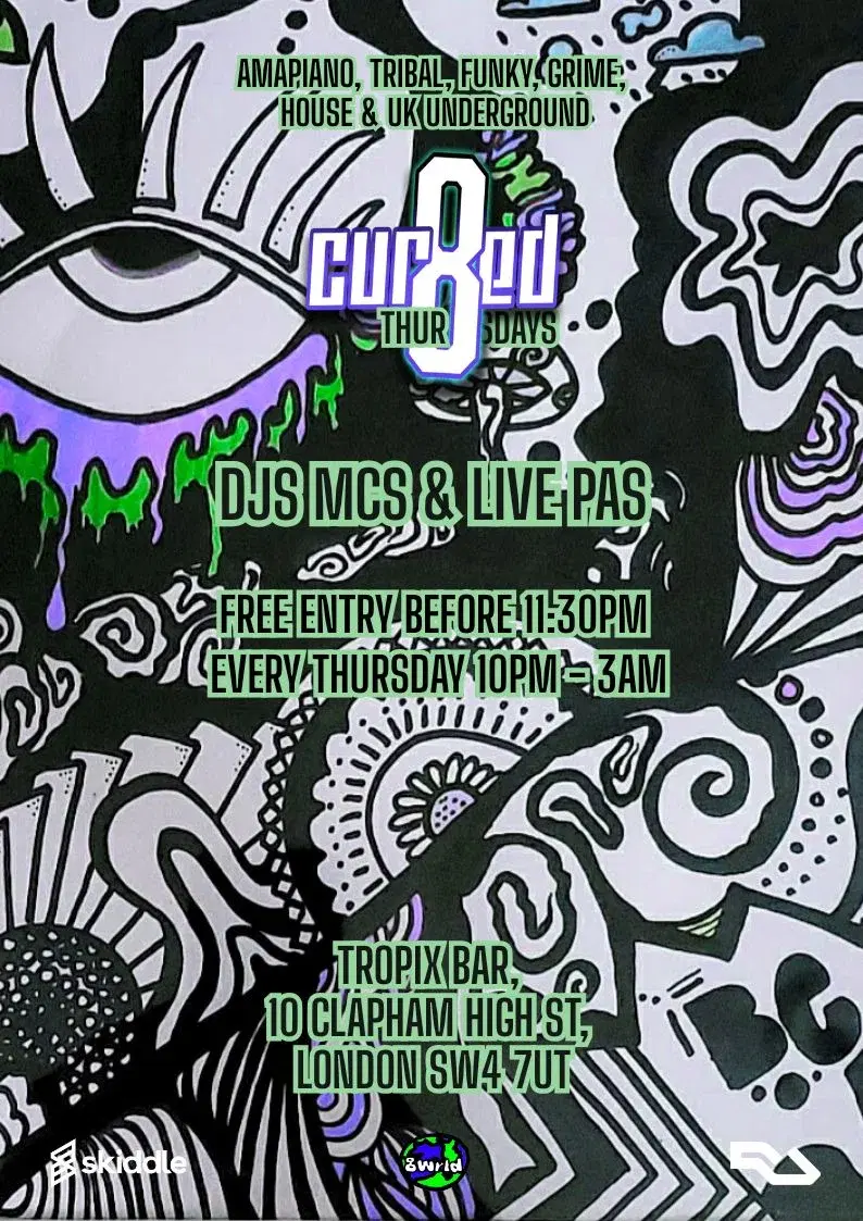 Cur8ed Thursdays at Tropix