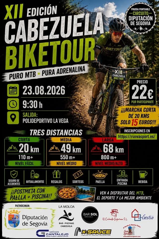 XII Cabezuela bike tour