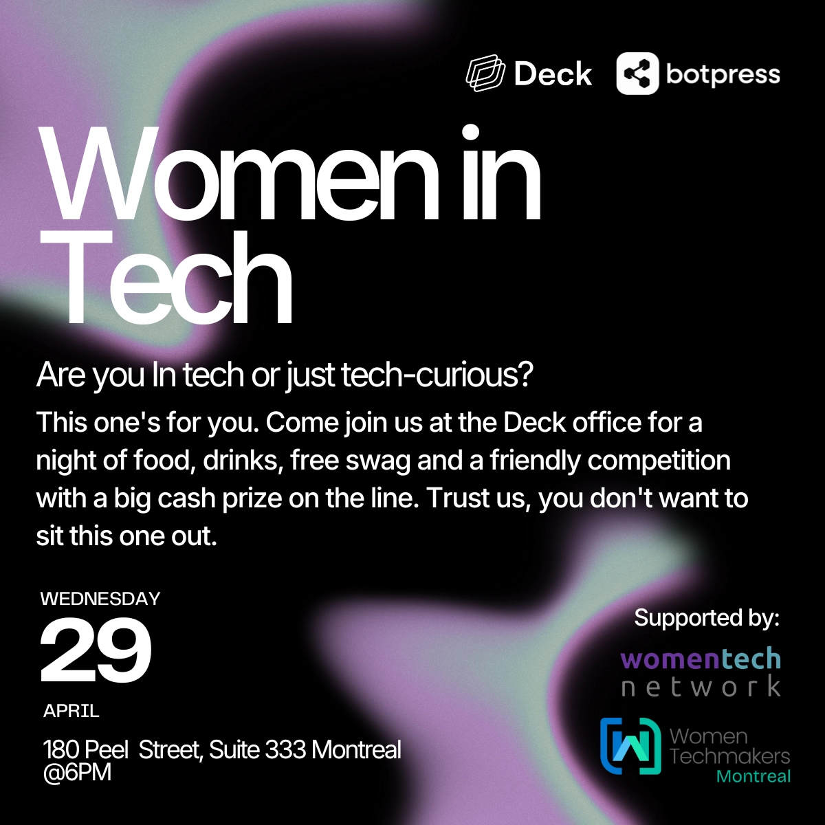 Women in Tech: Deck x Botpress