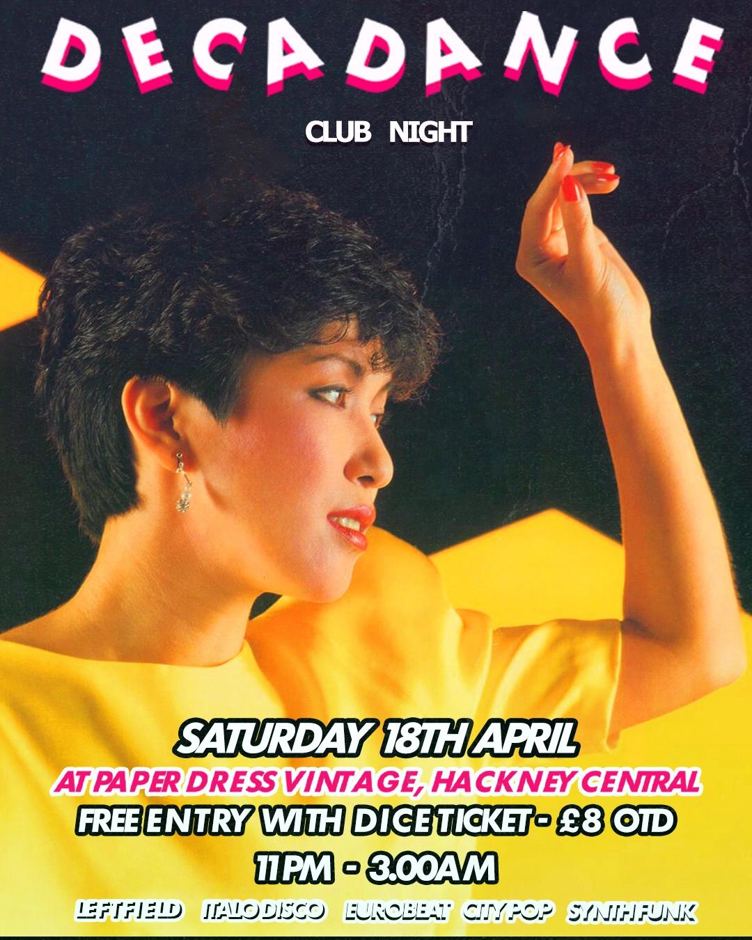 Decadance Club Night