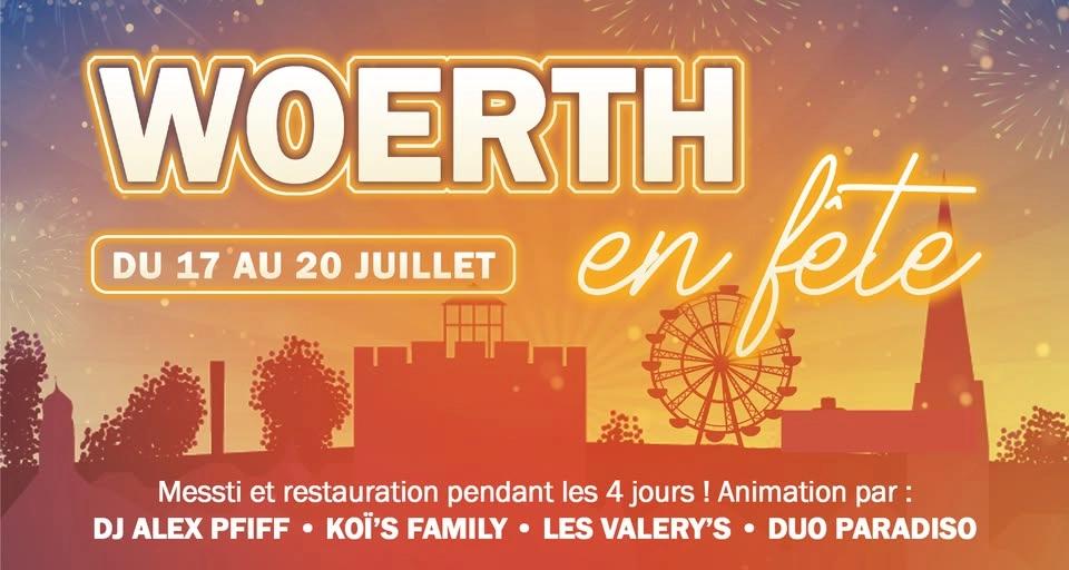 WOERTH EN FÊTE : 4 jours de festivités !