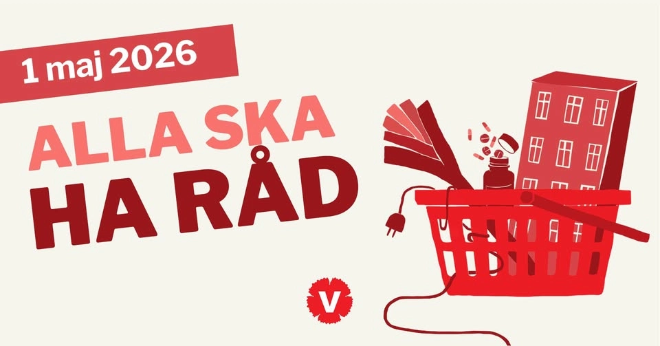 Plakatmålning inför 1 Maj med Enskedevänstern