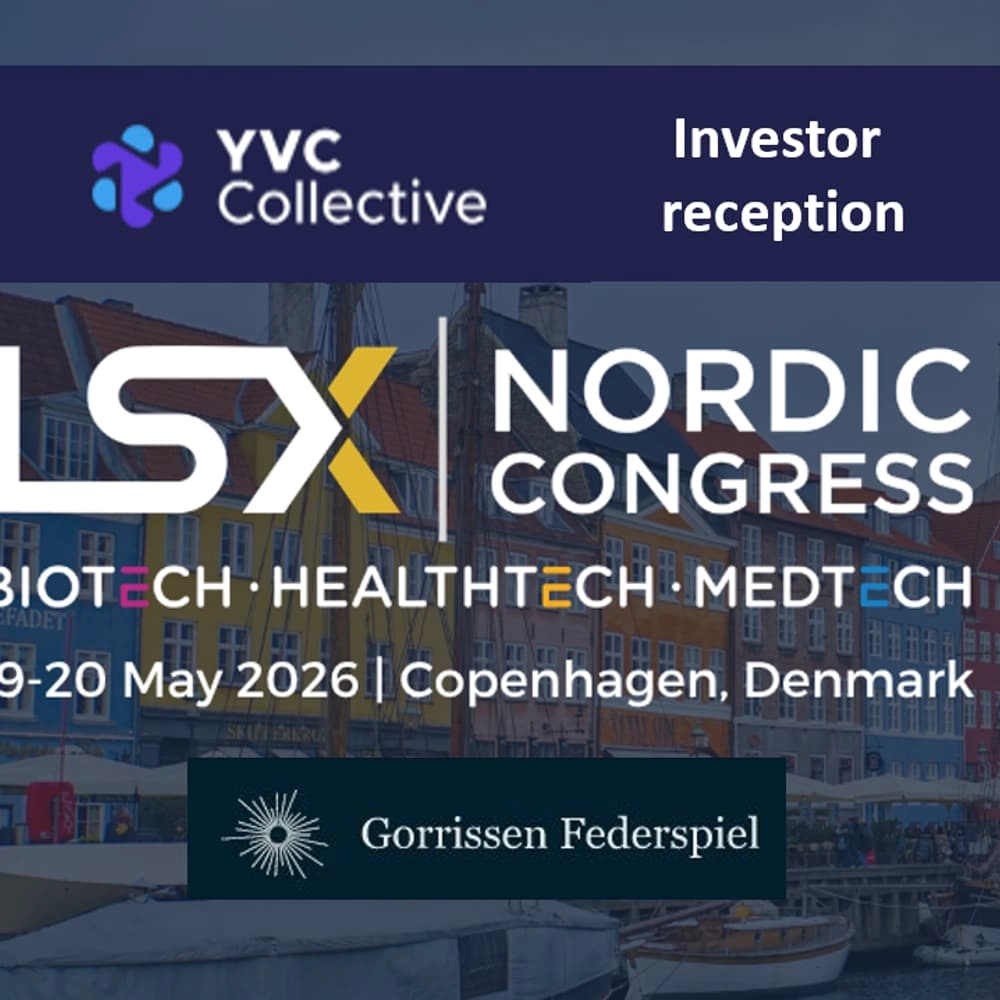 YVC @ LSX Nordics; Exclusive Investor Reception (hosted by Gorrissen Federspiel)