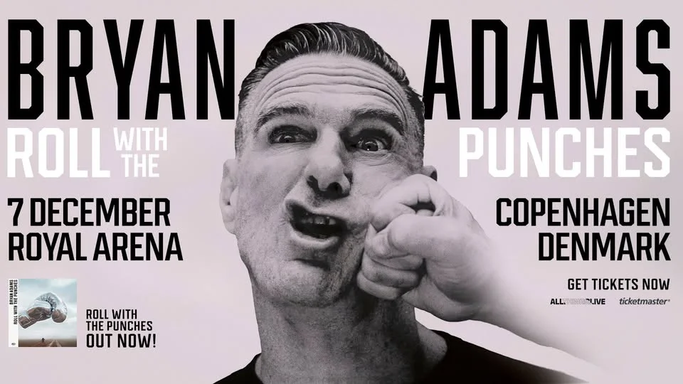 Bryan Adams: Roll with the Punches - 7. december - Royal Arena