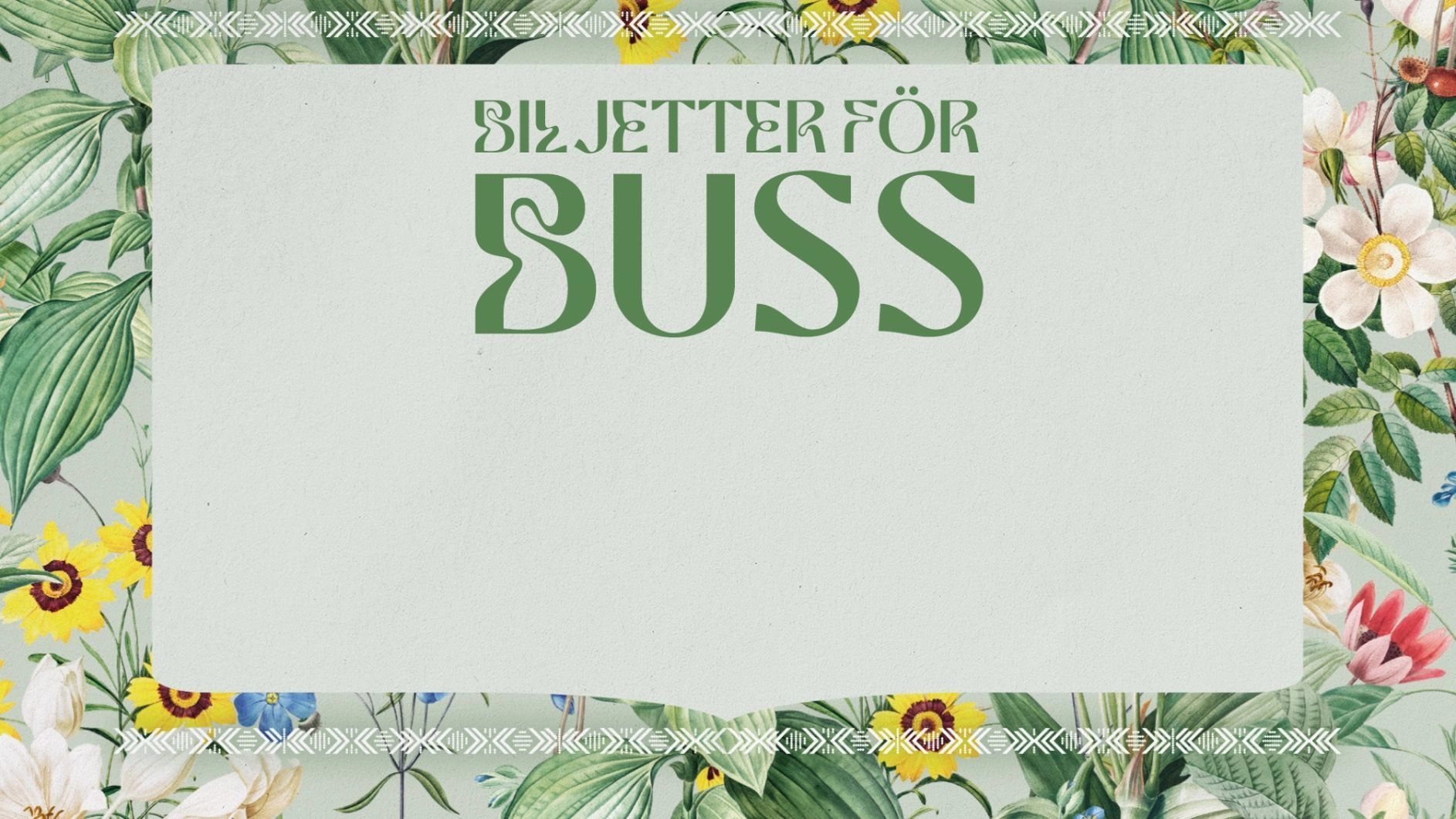 Midsommarfesten 2026 - Festivalbuss