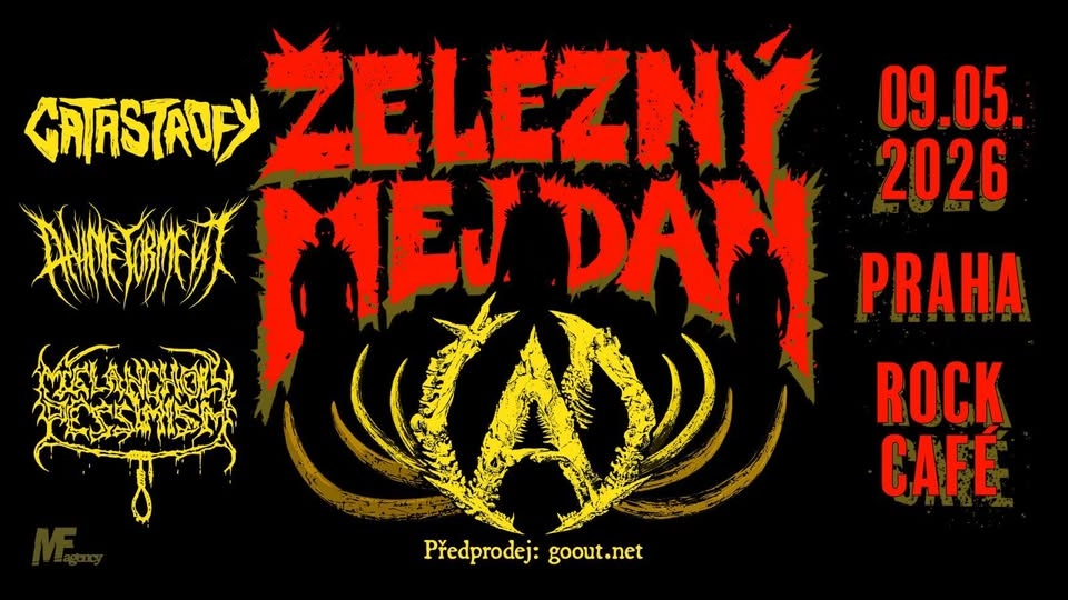 ŽELEZNÝ MEJDAN | ČAD + ANIME TORMENT + CATASTROFY + MELANCHOLY PESSIMISM | 9.5.2026 | PRAHA