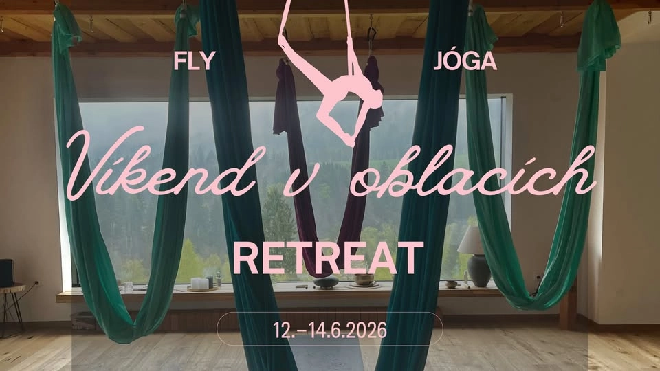 VÍKEND V OBLACÍCH: fly jóga a relaxace na Šumavě