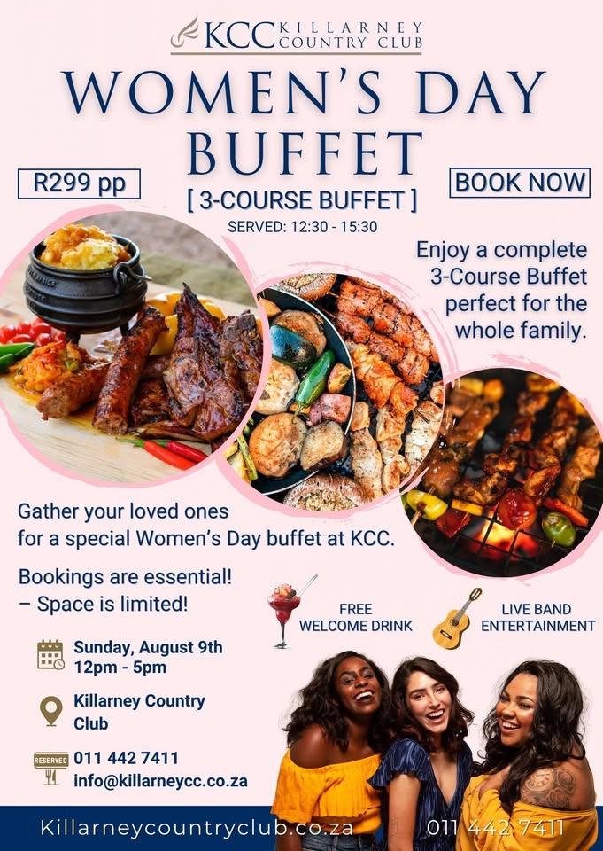 KCC WOMEN'S DAY BUFFET & LIVE MUSIC