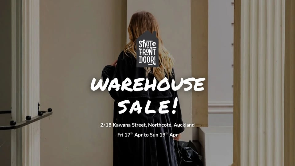 Warehouse Sale - Shut the Front Door