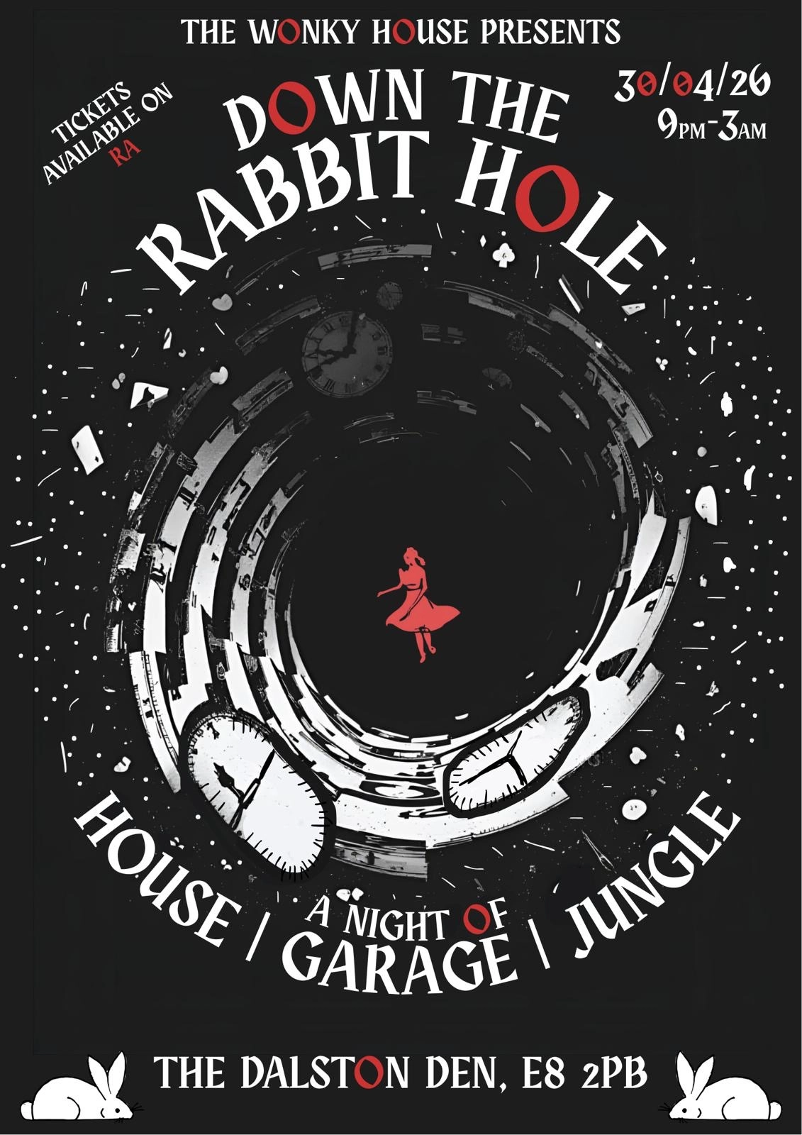 The Wonky House presents: Down The Rabbit Hole