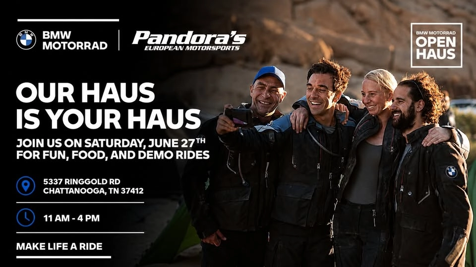 BMW Motorrad Open Haus & Demo Rides
