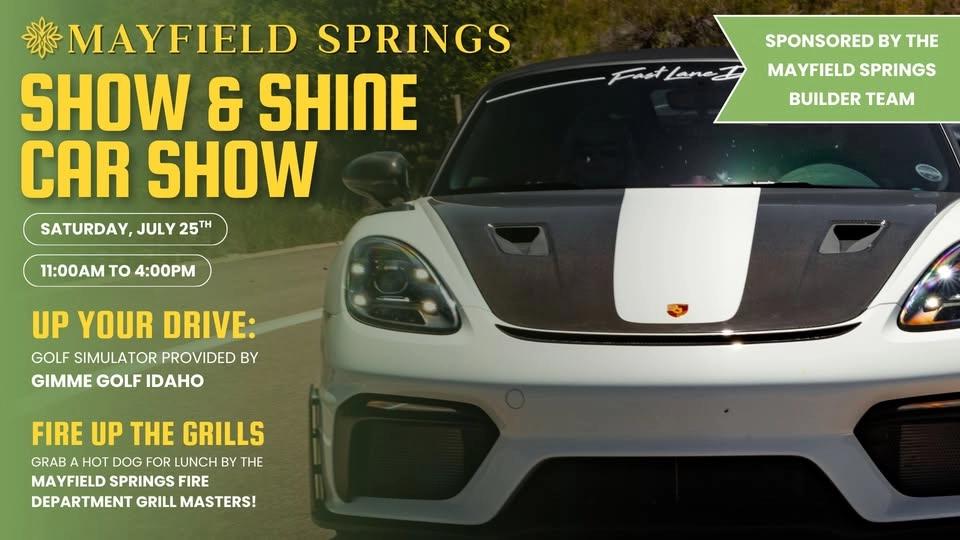 1st Annual Mayfield Springs Show & Shine Car Show