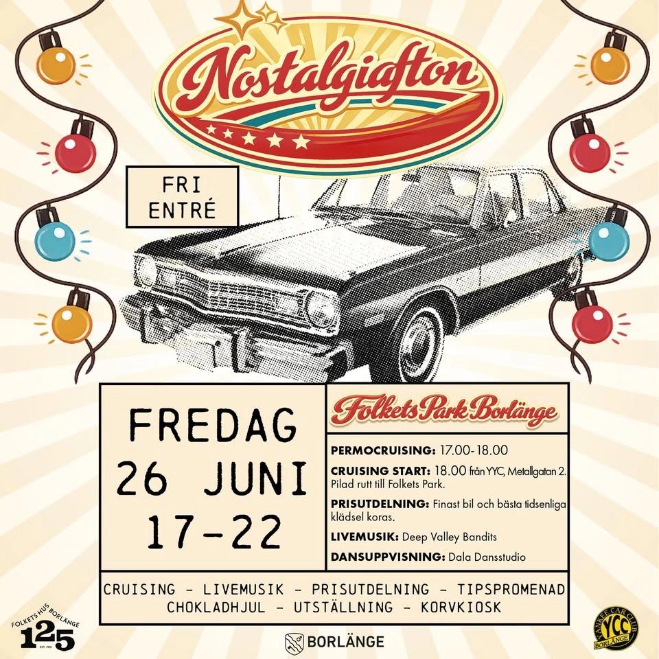 Nostalgiafton | Folkets Park Borlänge