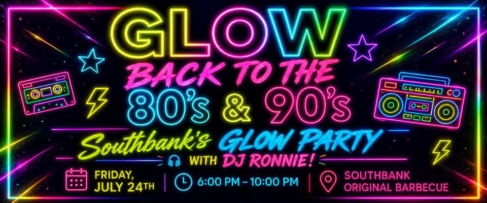 β¨ GLOW BACK TO THE 80's & 90's with DJ Ronnie β¨