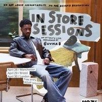 GUVNA B In store session Shoreditch