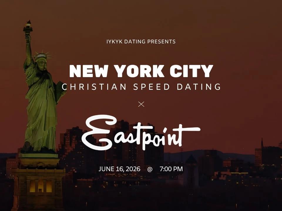 New York City Christian Speed Dating | IYKYK Dating | 20s-30s | 6/16/26