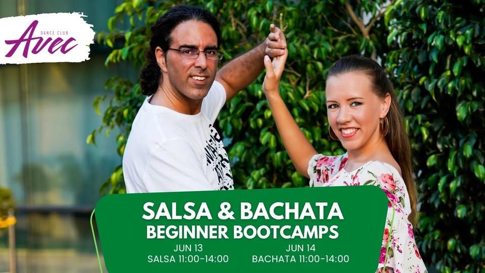 Salsa & Bachata Beginner Bootcamps // June 13-14