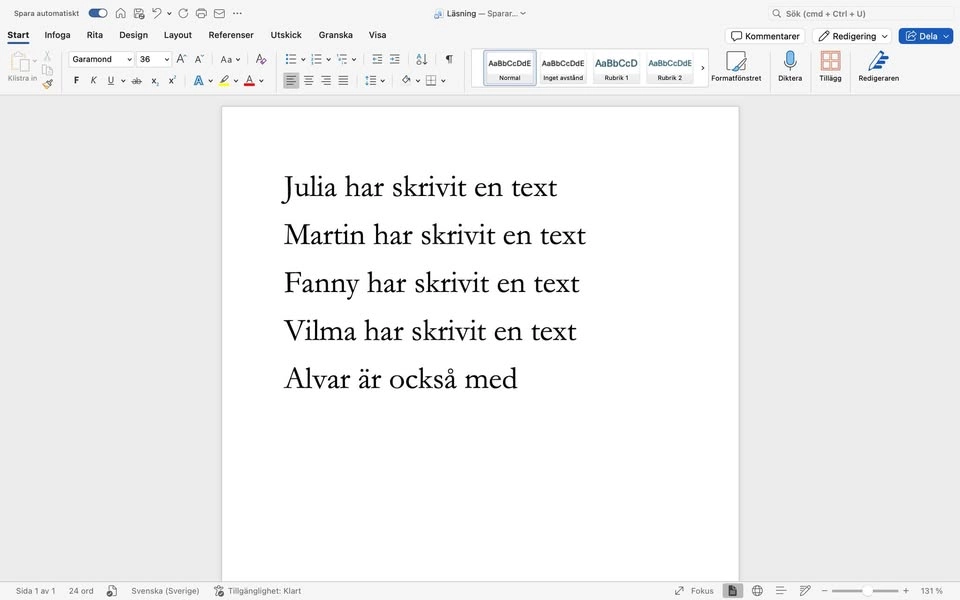 Läsning med SKHs Dramatikkandidat
