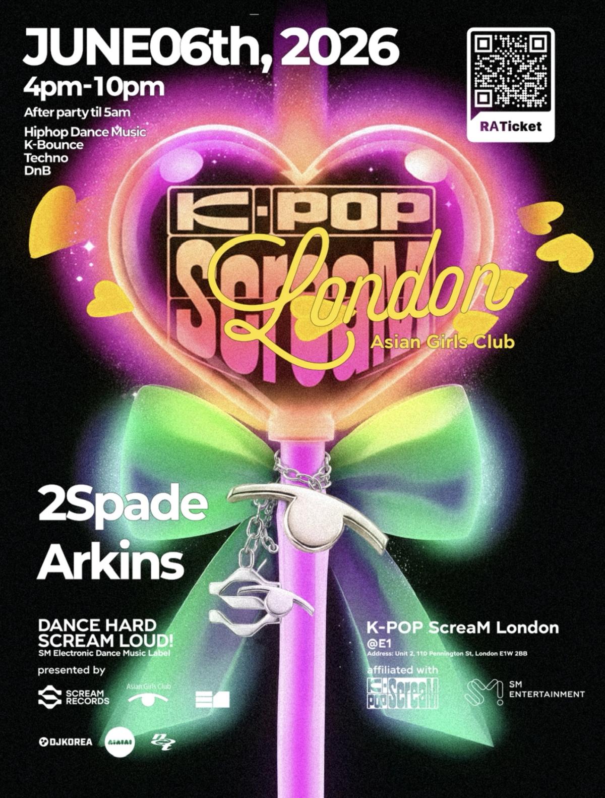 K-pop ScreaM London x Asian Girls Club