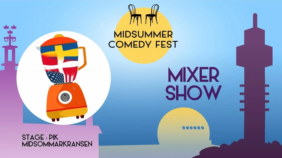 MCF 26 - Improv comedy mixer show in Vasastan