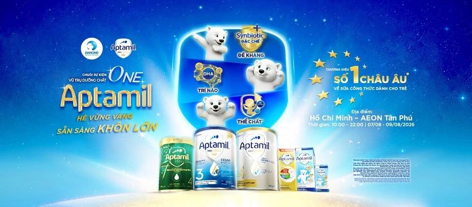 SỰ KIỆN DƯỠNG CHẤT ONE APTAMIL - HÈ VỮNG VÀNG, SẴN SÀNG KHÁM PHÁ