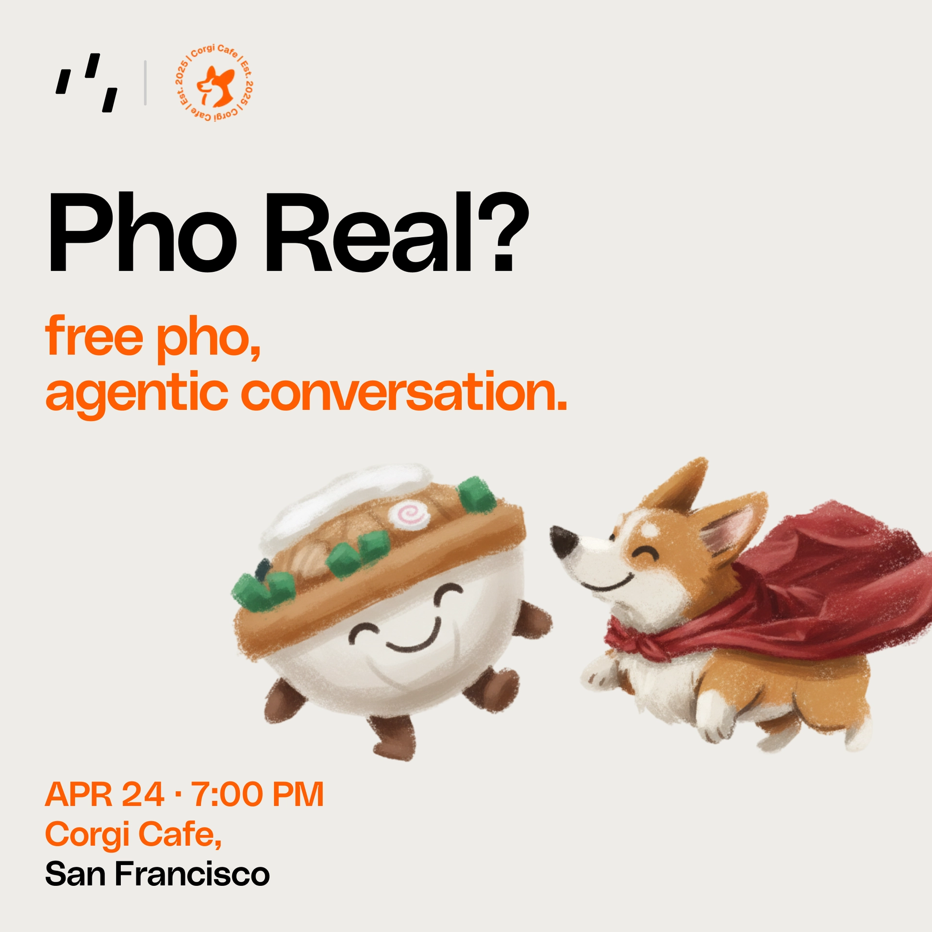 Pho Real: Free Pho with Photon x Corgi