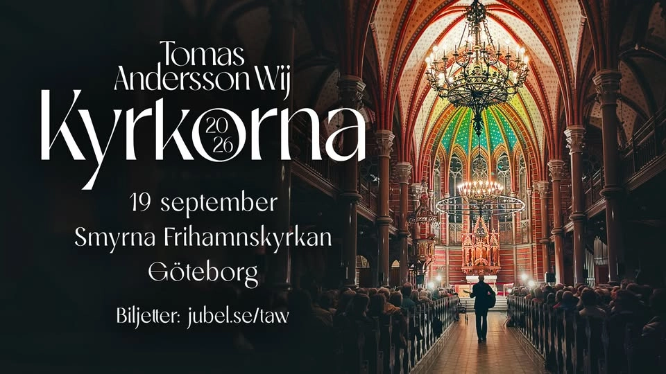 Tomas Andersson Wij | Kyrkorna 2026 | Smyrna Frihamnskyrkan