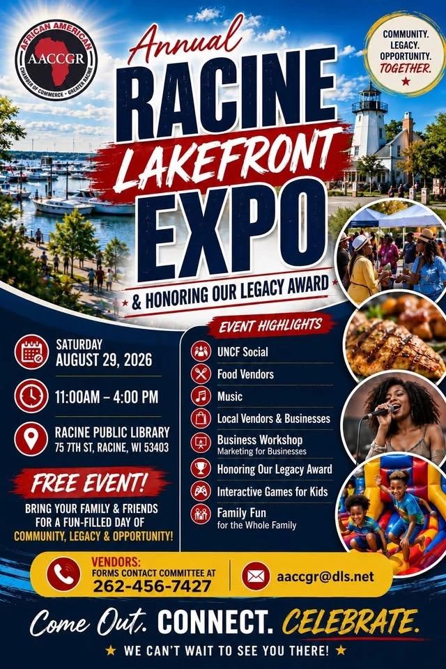 6th Annual Racine Lakefront Expo & Honoring Our Legacy Tribute