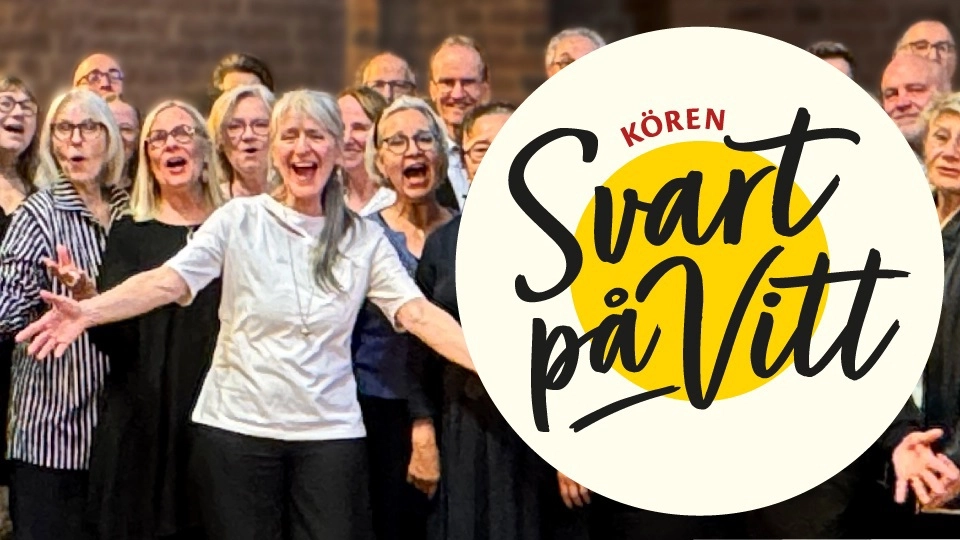Vårkonsert med kören Svart på Vitt kl.18:00