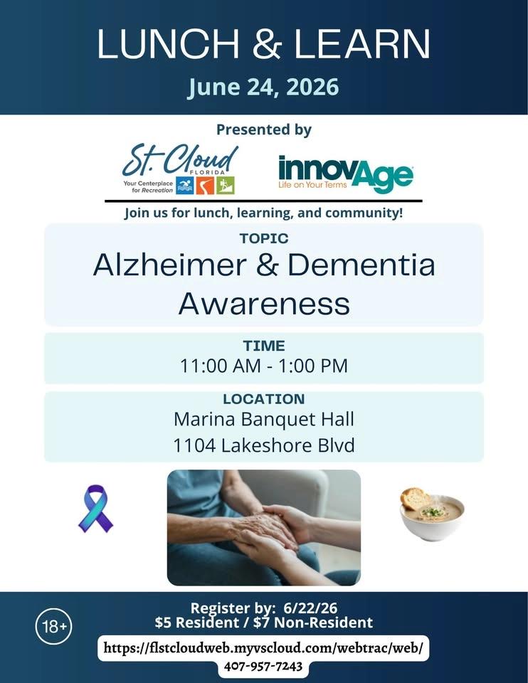 Adult Lunch & Learn: Alzheimer & Dementia Awareness