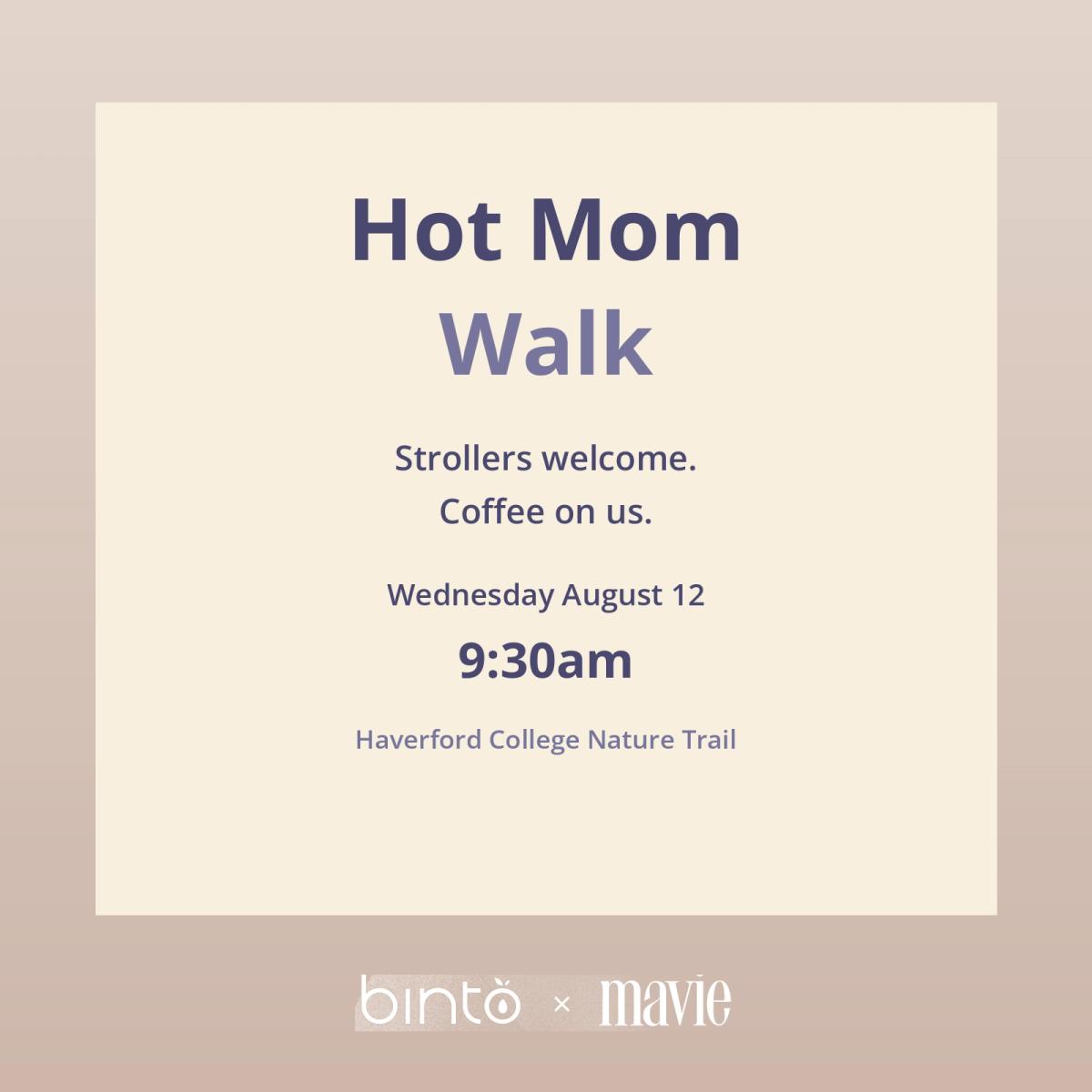 Hot Mom Walk | Binto X Mavie