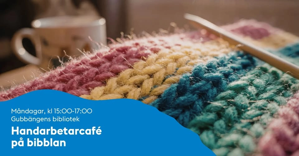 Handarbetarcafé på bibblan