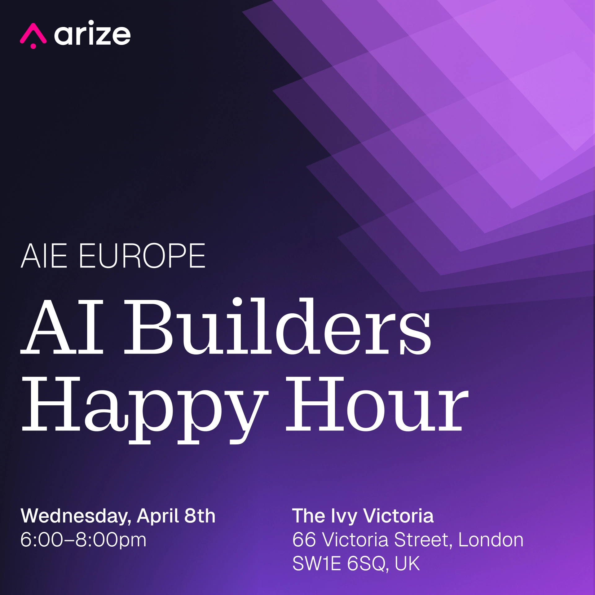 AIE Europe: AI Builders Happy Hour
