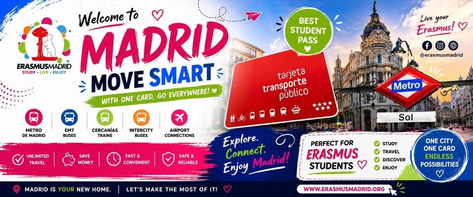 🚇🎓 HOW TO GET YOUR MADRID TRANSPORT CARD (ABONO TRANSPORTE)