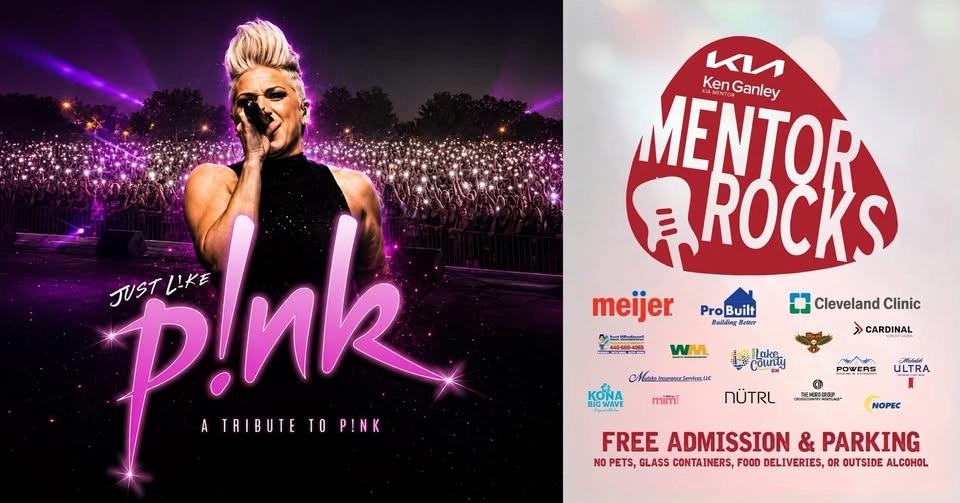 Mentor Rocks CityFest with Just Like Pink!