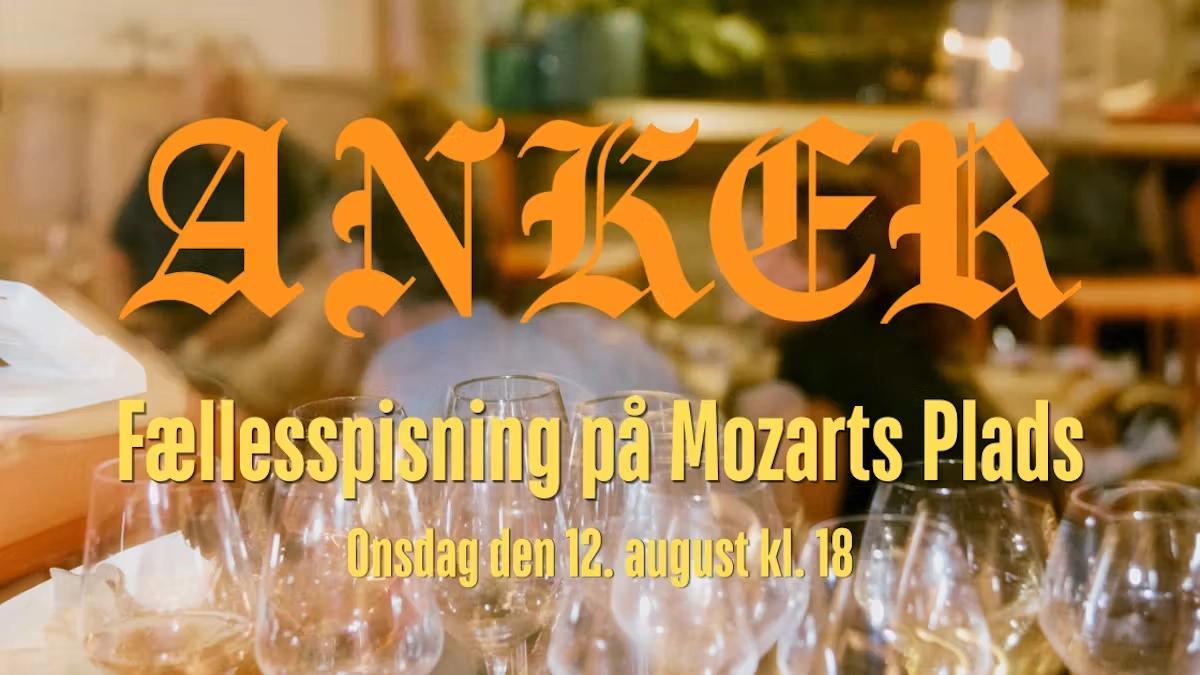 Fællesspisning på Mozarts Plads