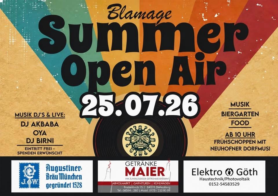 Blamage Summer Openair