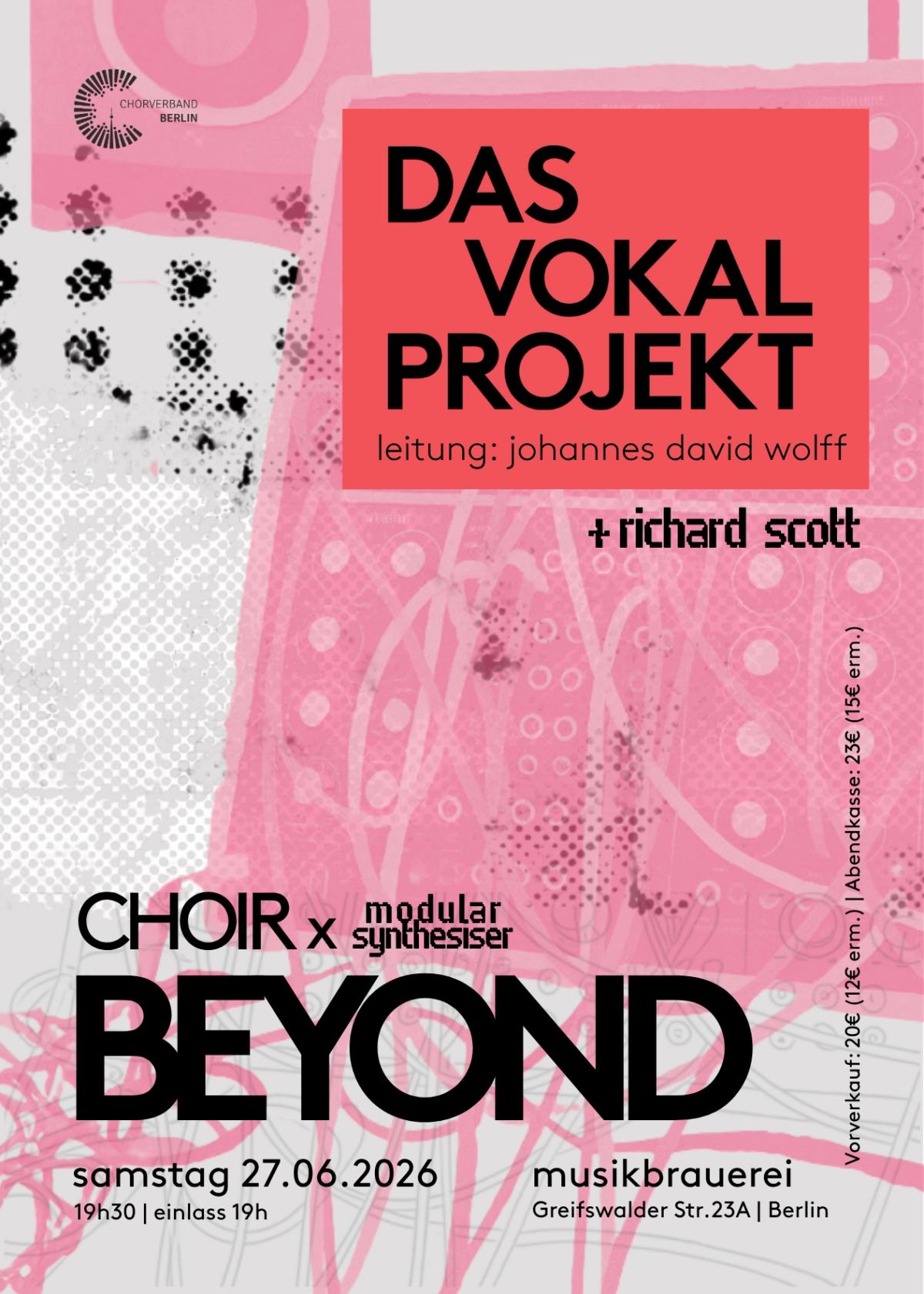 BEYOND: choir x modular synthesiser