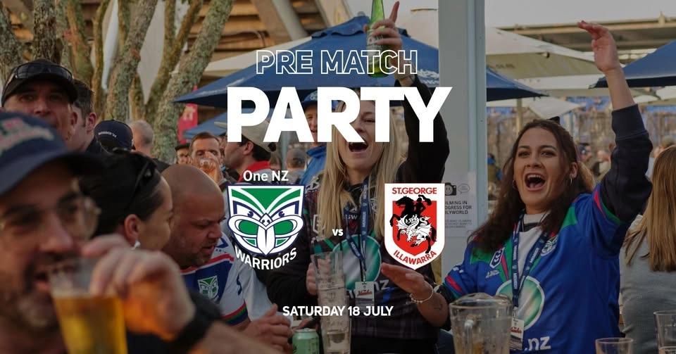 Warriors vs Dragons Pre-match Party