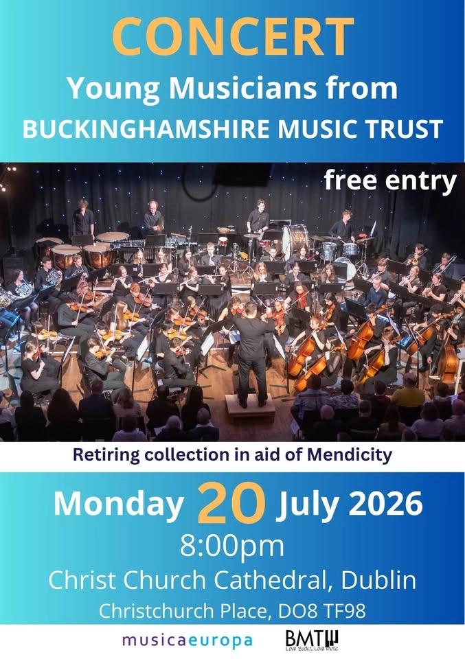 Free Concert: Young Musicians from Buckinghamshire Music Trust
