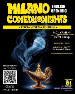 MILANO COMEDY NIGHTS: English stand-up comedy
