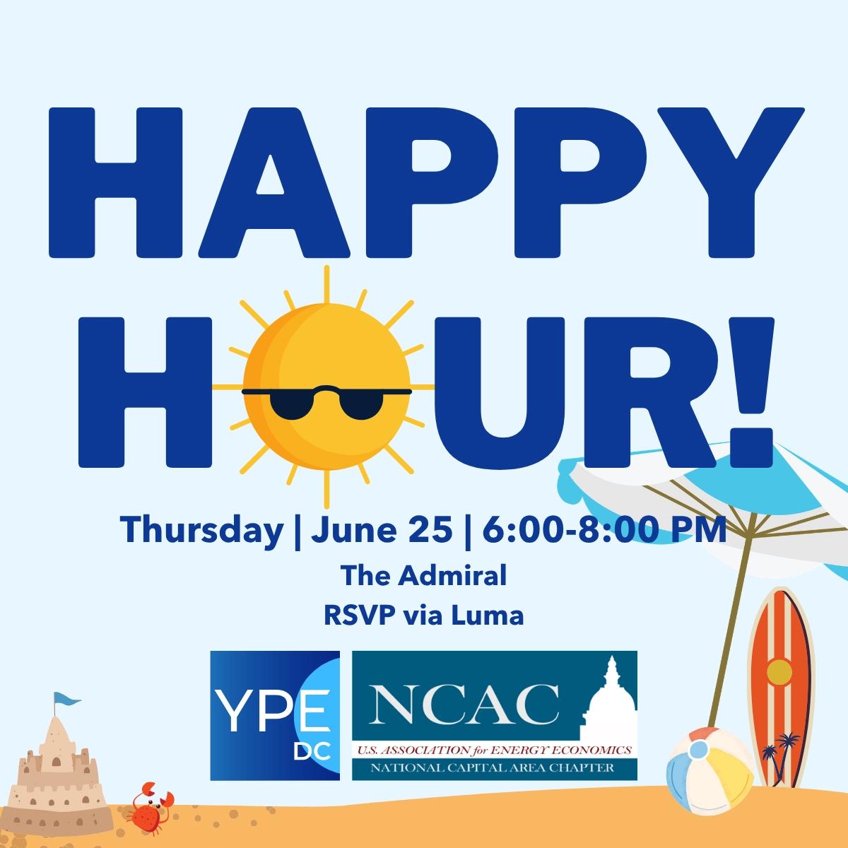 YPE DC and NCAC-USAEE June Happy Hour
