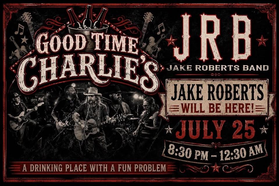 Jake Roberts Band Live July 25th